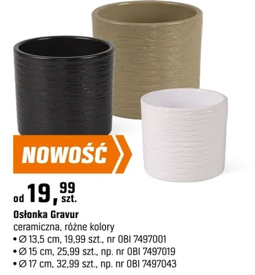 Osłonka Gravur promocja w OBI