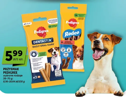 Przysmak dla psów Pedigree Rodeo promocja w Groszek