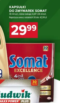 Kapsułki do zmywarek 4in1 excellence promocja w Stokrotka