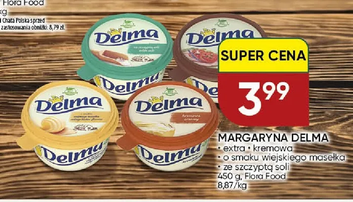Margaryna Delma ze szczyptą soli promocja w Chata Polska