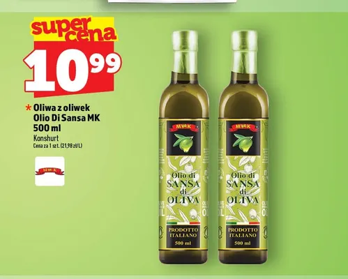 Oliwa z oliwek Olio Di Sansa MK promocja w TOPAZ