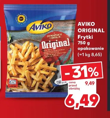 Frytki Aviko Original promocja w Kaufland