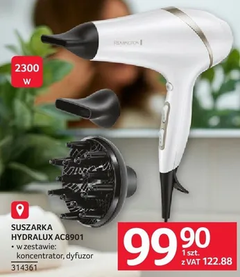 Suszarka Remington Hydralux AC8901 promocja w Selgros