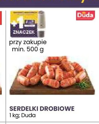 Serdelki drobiowe Duda promocja w Stokrotka