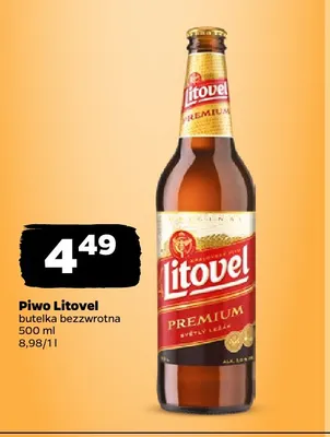 Piwo Litovel promocja w Netto