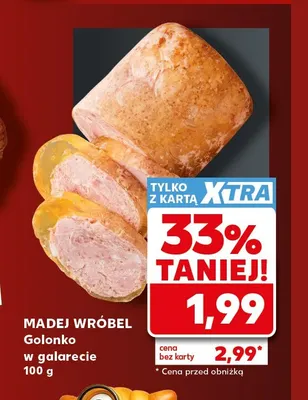 Golonko w galarecie Madej Wróbel promocja w Kaufland