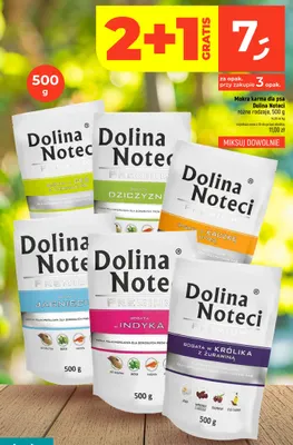 Mokra karma dla psa Dolina Noteci Premium bogata w indyka promocja w Dealz