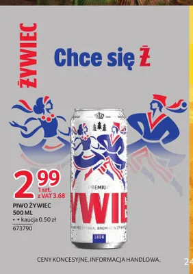 Piwo Żywiec promocja w Selgros