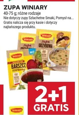 Zupa Winiary promocja w Stokrotka