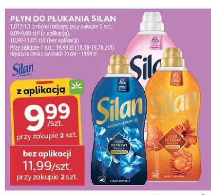 Płyn do płukania Silan promocja w Stokrotka