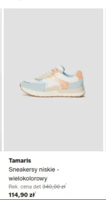 Sneakersy niskie Tamaris wielokolorowy promocja w Lounge by Zalando