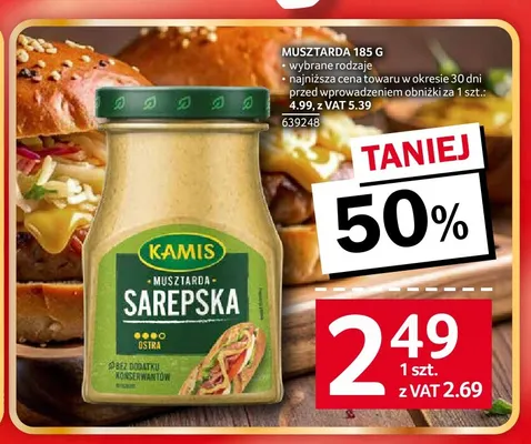 Musztarda Kamis promocja w Selgros