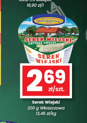 Serek wiejski Włoszczowa promocja w emma MARKET