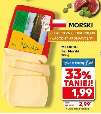 Ser Morski promocja w Kaufland