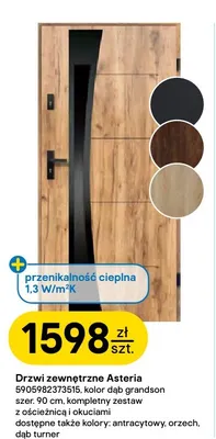 Drzwi zewnętrzne Asteria Ok Doors promocja w Castorama