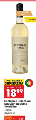 Wino Sauvignon Blanc Verdelho promocja w Biedronka