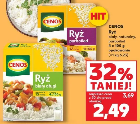 Ryż biały, naturalny, parboiled promocja w Kaufland