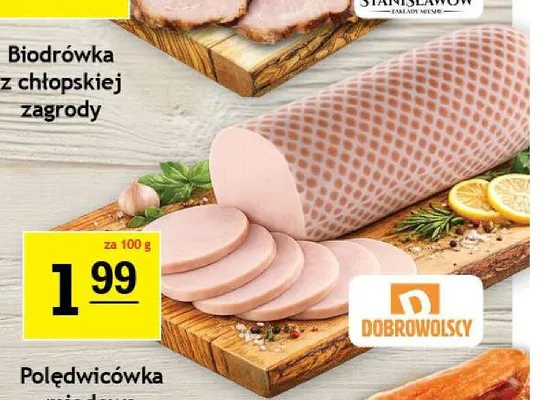 Polędwicówka miodowa Dobrowolscy promocja w Gram Market