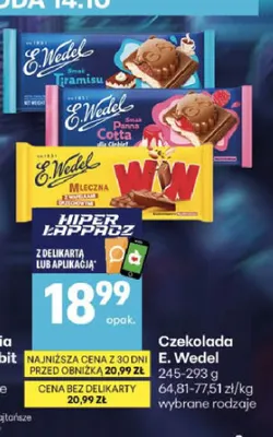 Czekolada Tiramisu promocja w Delikatesy Centrum
