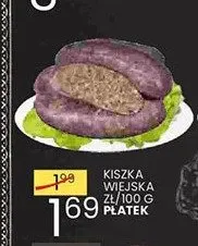 Kiszka wiejska Płatek promocja w Wafelek