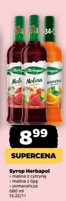 Syrop Herbapol, różne rodzaje promocja w Netto
