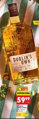 Whiskey Dublin's Own promocja w Biedronka