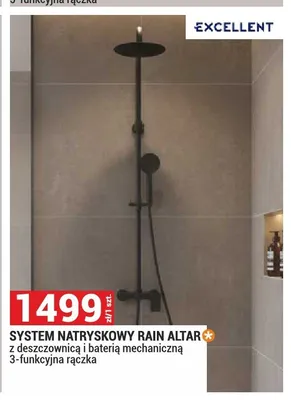 System natryskowy Rain Altar promocja w Merkury Market
