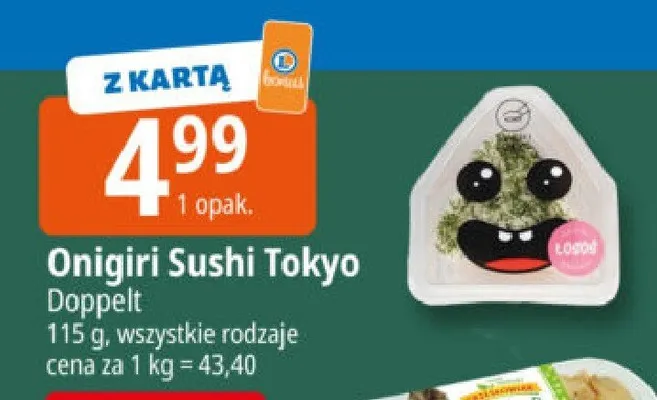 Onigiri Sushi Tokyo promocja w Leclerc