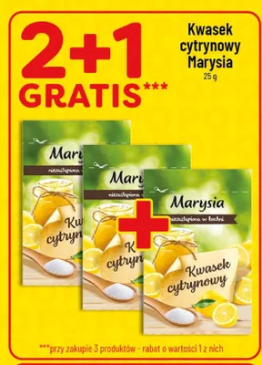 Kwasek cytrynowy Marysia promocja w POLOmarket