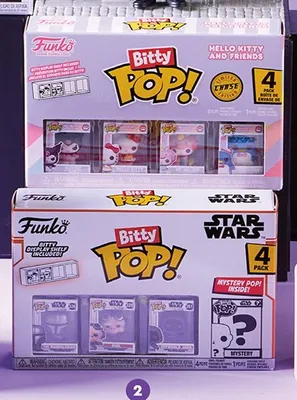 Figurka Funko Bitty POP! 4-pak promocja w Biedronka