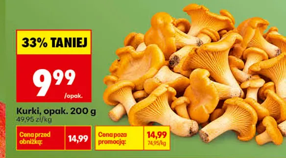 Kurki promocja w Biedronka