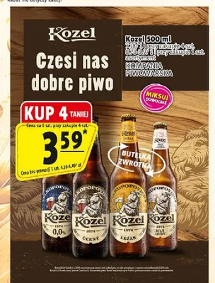Piwo Kozel Bílý promocja w Prim Market