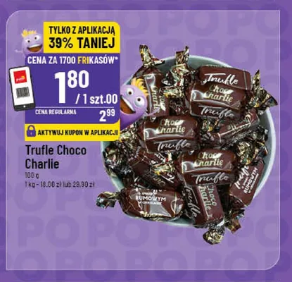 Trufle Choco Charlie promocja w POLOmarket