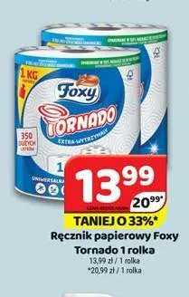 Ręcznik papierowy Foxy Tornado promocja w Delfin