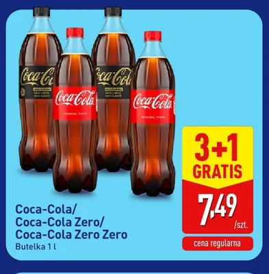 Napój gazowany Coca-Cola promocja w Aldi