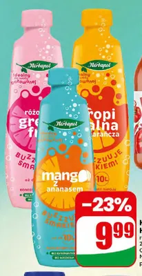 Koncentrat napoju Herbapol promocja w Dino