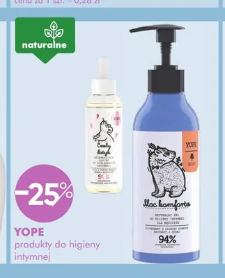 Płyn do higieny intymnej dla mężczyzn Yope promocja w Super-Pharm