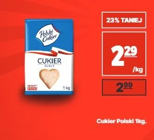 Cukier biały Polski promocja w API Market