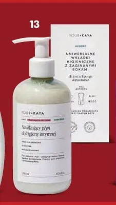 Produkty menstruacyjne i do higieny intymnej, kosmetyki do pielęgnacji i oczyszczania ciała Your Kaya promocja w Super-Pharm