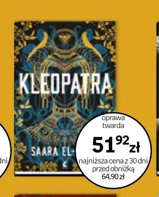 Książka Kleopatra Saara El-Arifi promocja w Empik