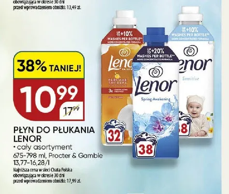 Płyn do płukania Lenor Spring Awakening promocja w Chata Polska