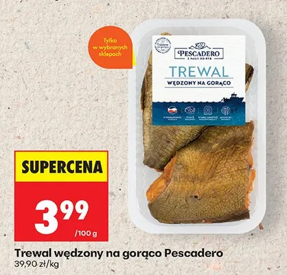 Trewal wędzony na gorąco Pescadero promocja w Biedronka
