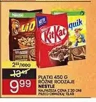 Płatki Nestle promocja w Wafelek