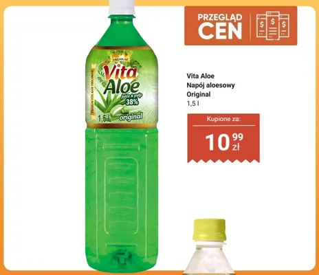 Napój aloesowy Vita Aloe Original promocja w Dino