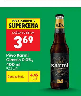 Piwo Karmi Classic 0,0% promocja w Biedronka