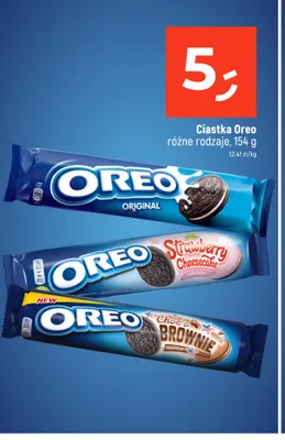 Ciastka Oreo Strawberry Cheesecake promocja w Dealz