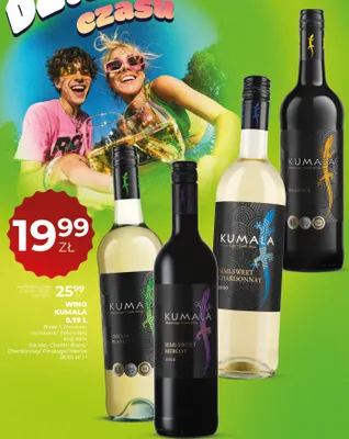 Wino białe wytrawne Kumala Chenin Blanc promocja w Duży Ben