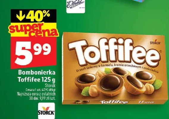 Bombonierka Toffifee promocja w TOPAZ
