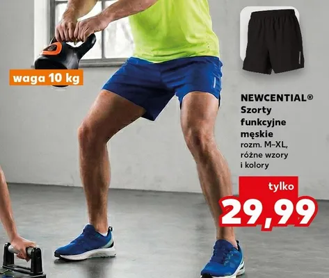 Szorty funkcyjne męskie promocja w Kaufland