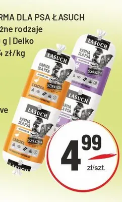 Karma dla psa Łasuch promocja w Sedal
